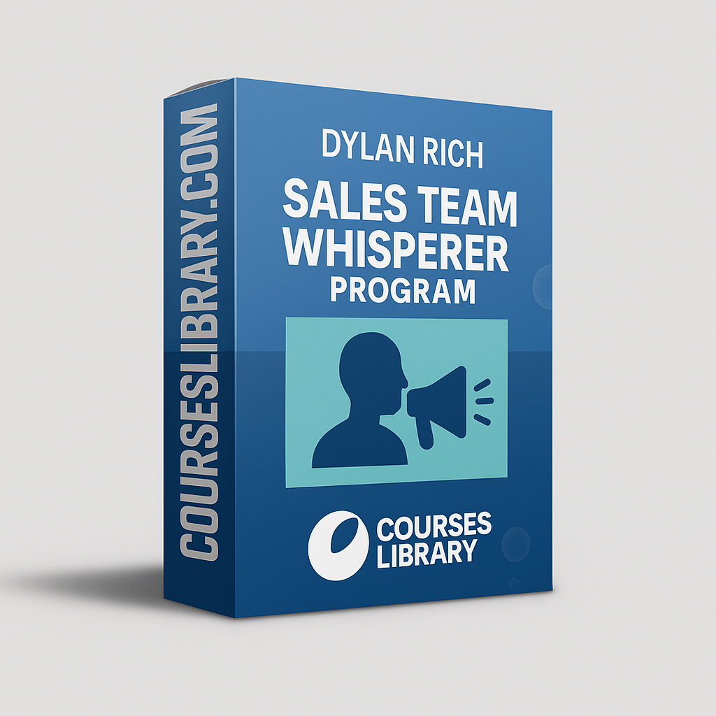 Dylan Rich – Sales Team Whisperer Program Dylan Rich – Sales Team Whisperer Program sales leadership and team performance training.