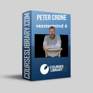 Peter Crone Mastermind 6 course cover featuring a calming design with empowering imagery symbolizing mindset transformation and personal growth.