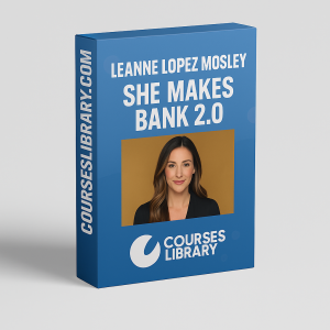 Leanne Lopez Mosley – She Makes Bank 2.0 course for women entrepreneurs to grow profitable businesses with sales, strategy, and mindset coaching.
