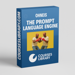 Ohneis - The Prompt Language Engine Book cover for AI prompt writing guide, part of the Ohneis Course for mastering prompt engineering.
