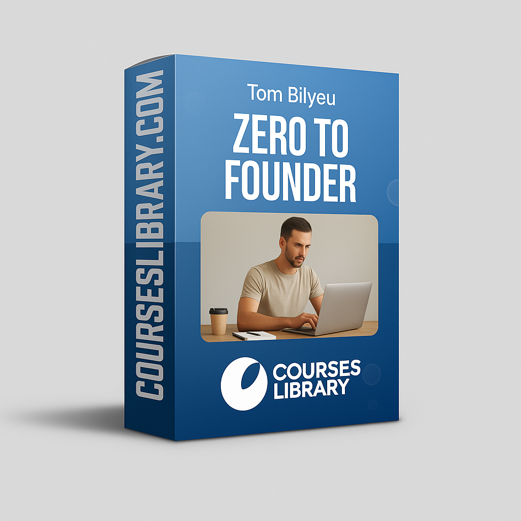 Tom Bilyeu Course - Zero To Founder Tom Bilyeu Course – Zero to Founder online entrepreneurship training for aspiring business owners and startup founders