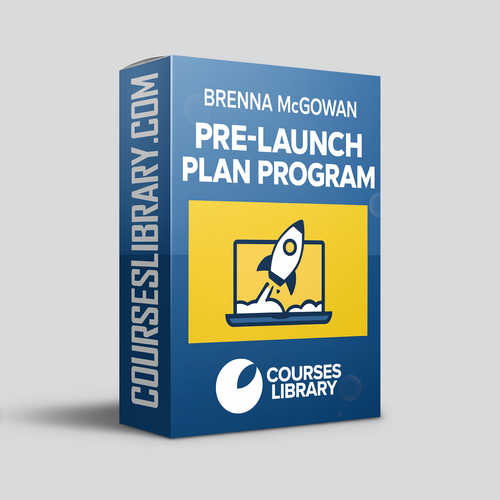 Brenna McGowan Course – Pre-Launch Plan Program Brenna McGowan Course – Pre-Launch Plan Program online marketing training for pre-launch strategy and audience engagement.