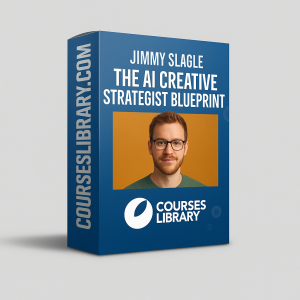 The AI Creative Strategist Blueprint – 8-Week Online Course by Alex Cooper and Jimmy Slagle teaching AI-powered creative strategy, content marketing, and branding.