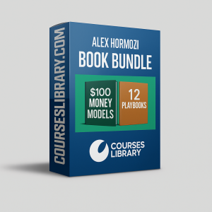 Alex Hormozi Book Bundle – $100M Money Models and 12 Playbooks for entrepreneurs covering business growth, wealth strategies, and scaling frameworks.