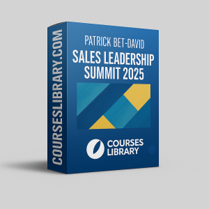 Sales Leadership Summit 2025 by Patrick Bet-David course cover – sales leadership training, sales strategy, and business growth program for sales professionals.