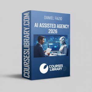 Daniel Fazio - AI Assisted Agency 2026 training dashboard showing AI automation workflows and scalable agency systems. Build an AI assisted agency with Cold Email Wizard