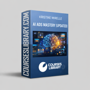 Kristine Mirelle AI Ads Mastery course teaching AI-powered Facebook Ads, Instagram Ads, and TikTok Ads optimization.