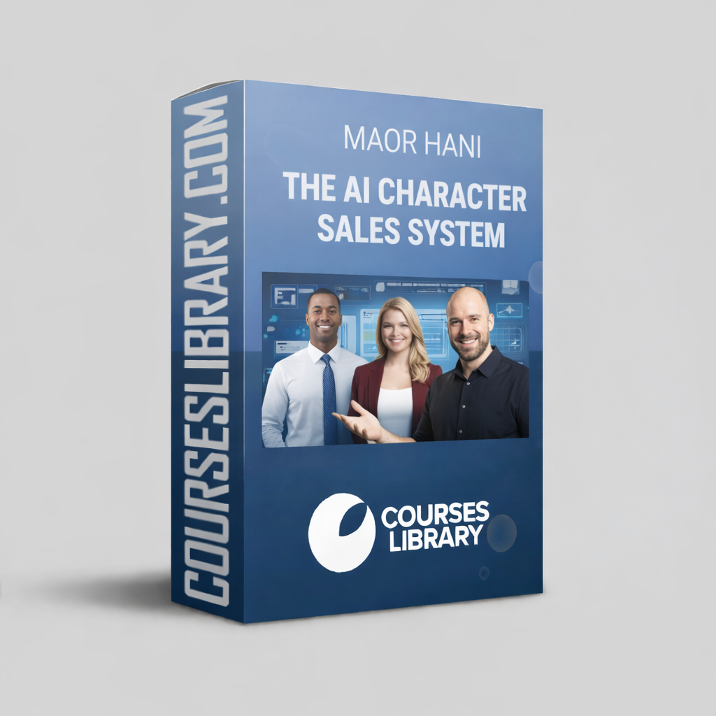 Maor Hani – The AI Character Sales System Maor Hani AI Character Sales System course AI generated characters for content marketing and automated online sales.