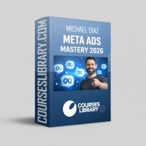 Meta Ads Mastery by Michael Diaz 2026 Facebook and Instagram advertising course for running profitable Meta ad campaigns.