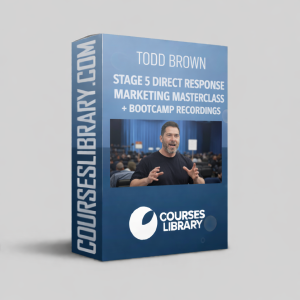 Todd Brown Stage 5 Direct Response Marketing Masterclass and Bootcamp Recordings training on customer acquisition, marketing funnels, and direct response copywriting.